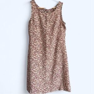 Y2K Fairweather Womens Yellow Shift Mini Euro Summer Garden Girl Preppy Dress S